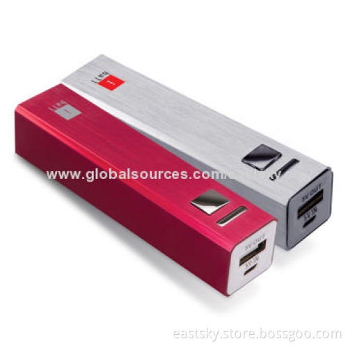 2800mAh Universal Aluminum Charger with 5V/1A OutputNew